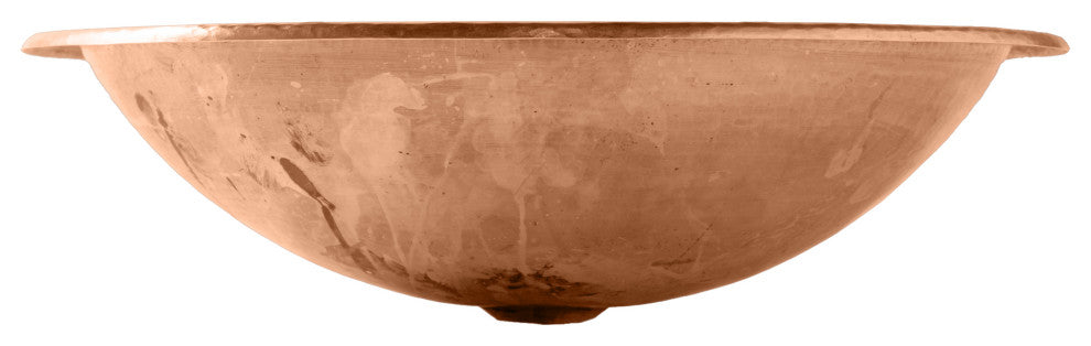 Schrodinger 19" Dual Flex Bathroom Sink in Naked Copper