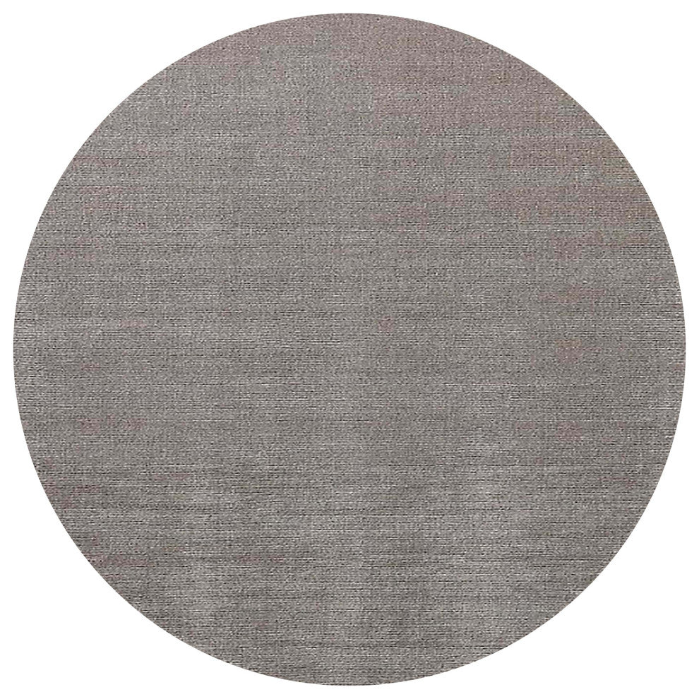 Ahgly Company Indoor Round Mid-Century Modern Area Rugs, 3' Round