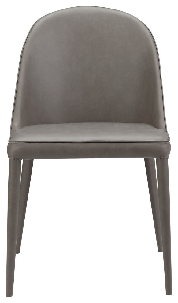 Burton Pu Dining Chair Gray, Set of 2