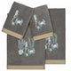 Linum Home Textiles 100% Turkish Cotton AARON 4PC Embellished Towel Set