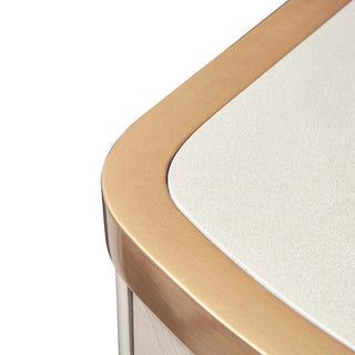 St. Charles Dresser With Mirror, Dove Gray