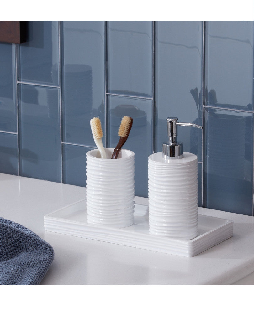 By the Sea 3-Piece Bathroom Accessory Set