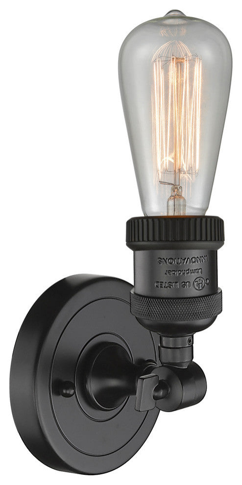 Bare Bulb 1-Light ADA Compiant Sconce, Oil Rubbed Bronze
