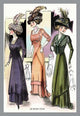 Le Bon Ton: Adorned with Feathers- Fine Art Giclee Print 24" x 36"