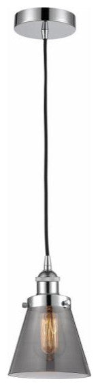 Innovations 616-1PH-PC-G63 1-Light Mini Pendant, Polished Chrome