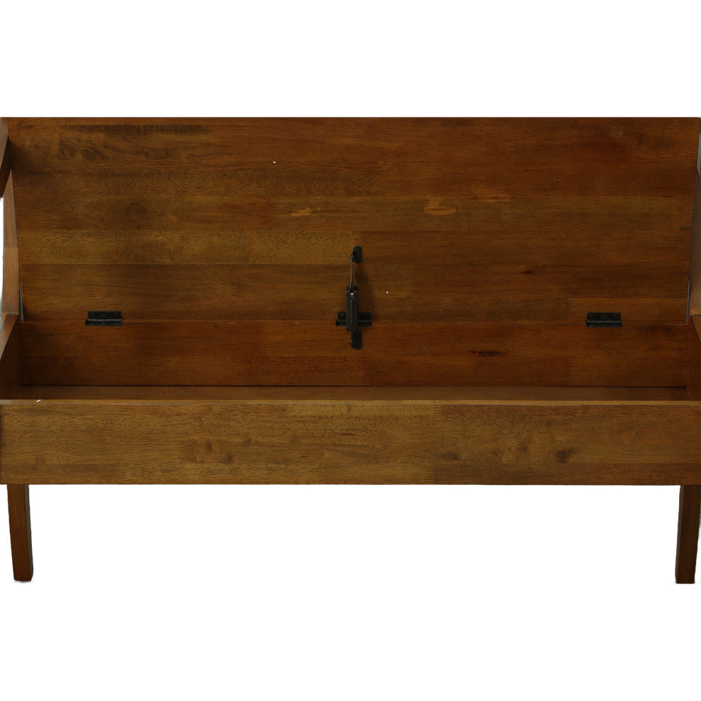 Veranda Storage Bench, Elm