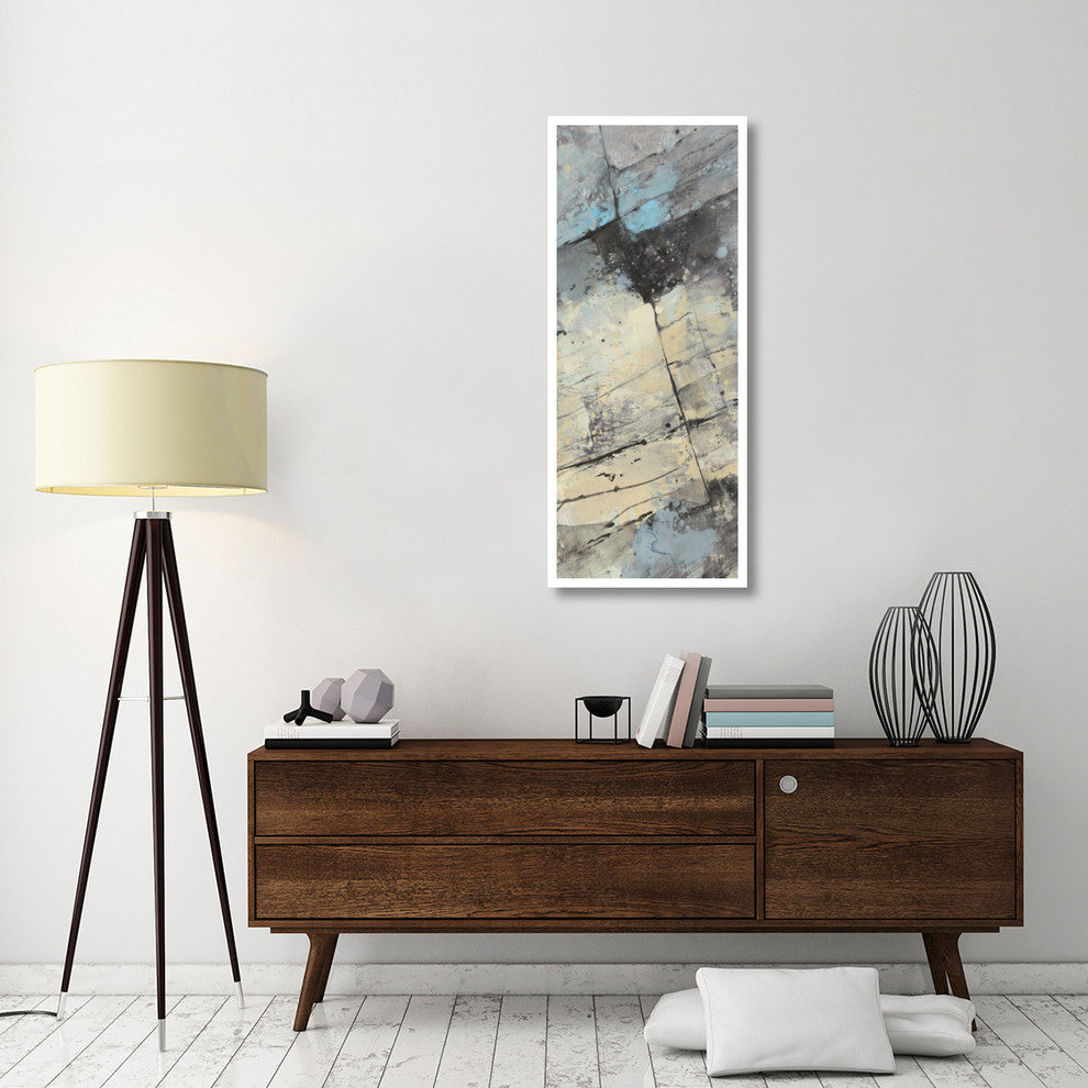 "The Rocks Panel II" Digital Paper Print by Albena Hristova, 22"x52"