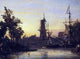 Johan Barthold Jongkind Binneshaven  Rotterdam Gallery Wrapped Canvas Print