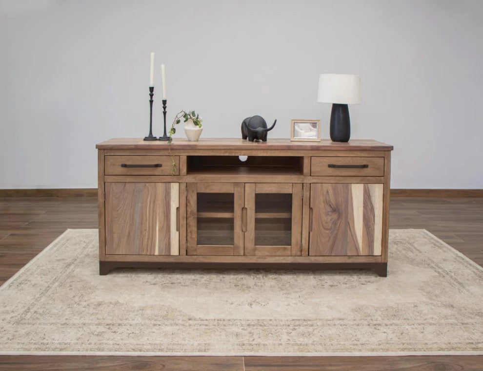 Natural Parota Wood Sideboard - 70"