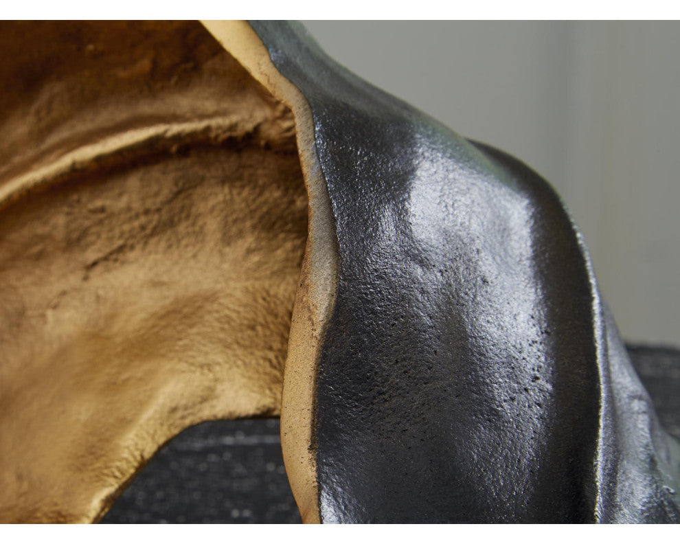 Melinda Black/Gold Finish Sculpture