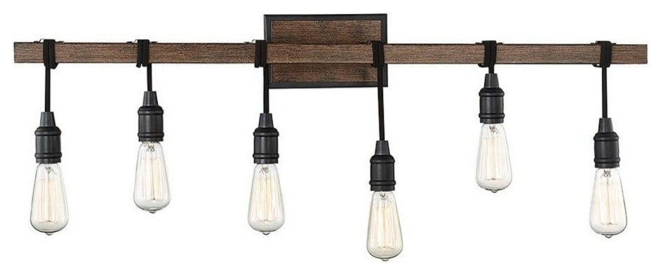 6-Light Vanity Fixture, Durango
