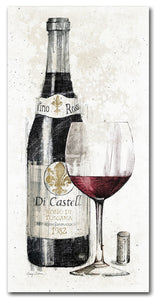 'Pencil Wine I' Canvas Art by Avery Tillmon
