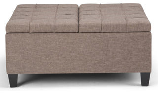 Harrison Coffee Table Storage Ottoman