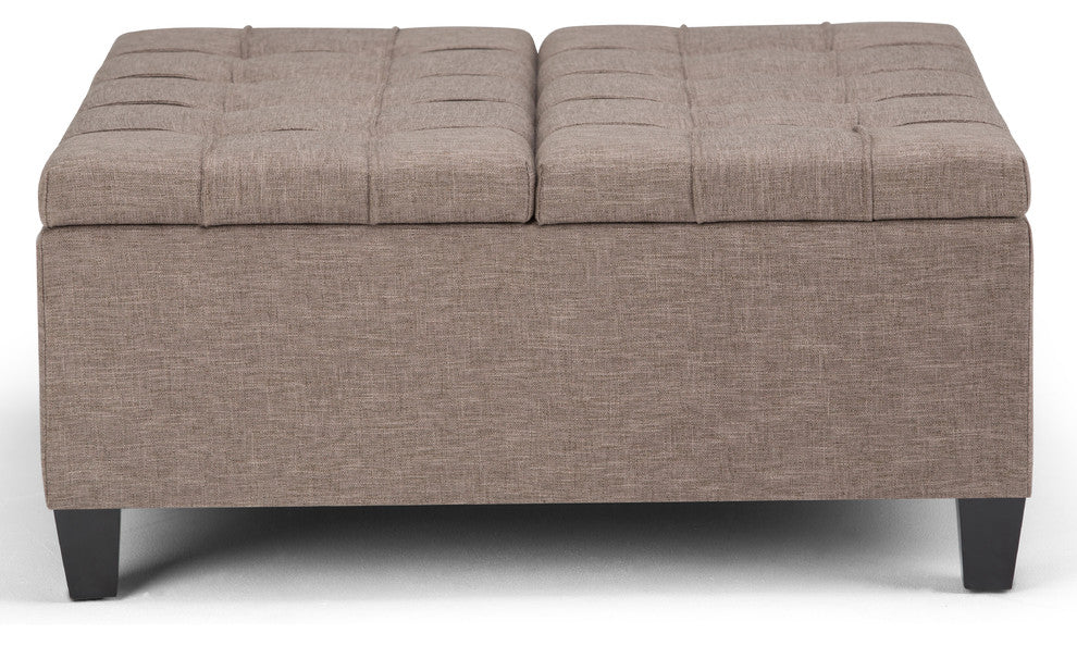 Harrison Coffee Table Storage Ottoman