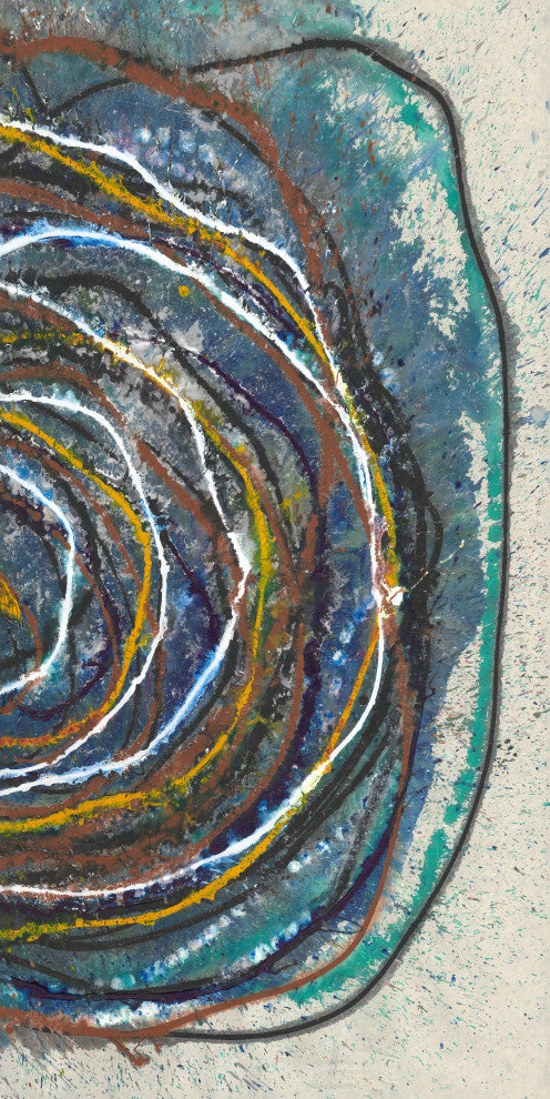 36x72 All Mixed Up IV, Unframed Artwork