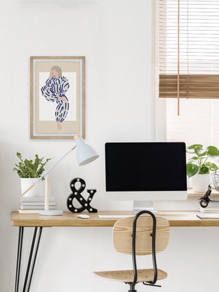 "Take the Risk" Framed Painting Print, 20x30