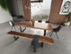 Modrest Taylor Large Live Edge Wood Large Dining Bench
