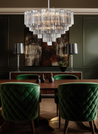 Crystorama Lighting Group ADD-316-SM Addis 16 Light 32"W - Polished Chrome