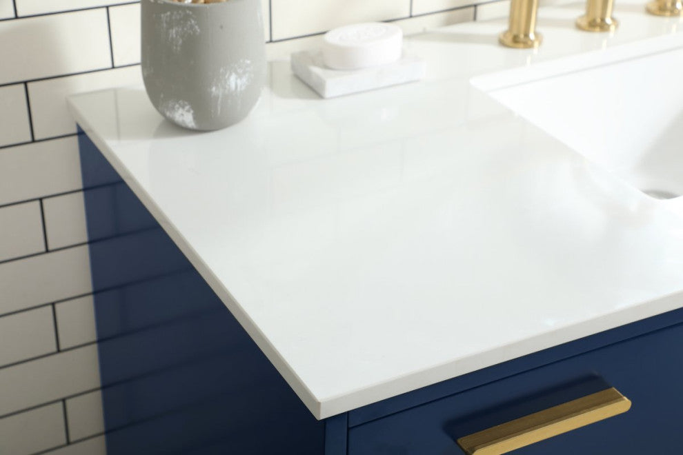 Bailey 48" Bathroom Vanity, Blue