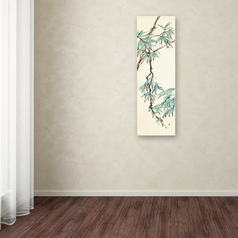 Chris Paschke 'Summer Bamboo II' Canvas Art, 19"x6"