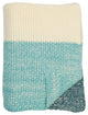 Darzzi Marl Moss Stripe Throw