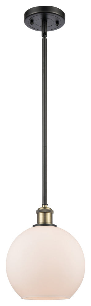 Innovations Lighting 516-1S-BAB-G121-8-LED Athens 1 Light 8" Mini Pendant