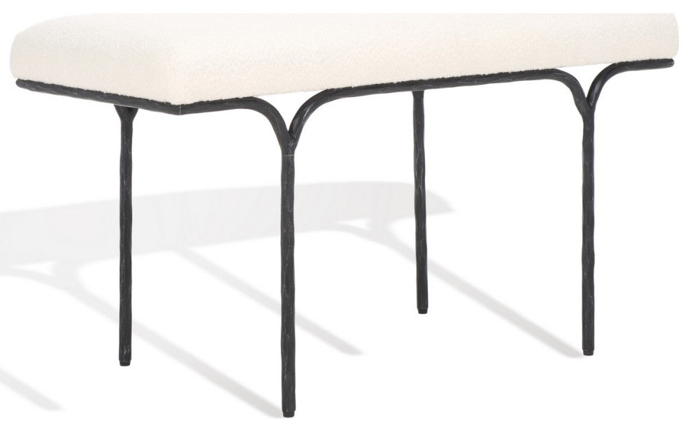Safavieh Couture Marvin Boucle 36" Bench