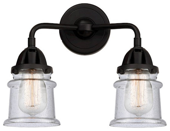 Innovations Lighting 288-2W-BK-G184S-LED 2 Light 13.25" Bath Vanity Light