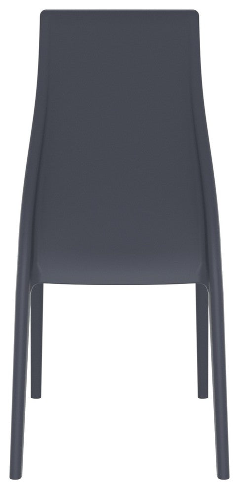 Compamia Miranda Dining Chairs, Set of 2, Dark Gray
