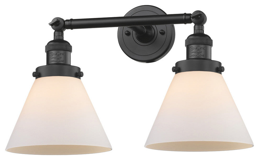 Innovations Lighting 208-Bk-G41 2 Light Bathroom Fixture