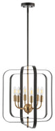 Safavieh Dellyth 6 Lt 20" Pendant