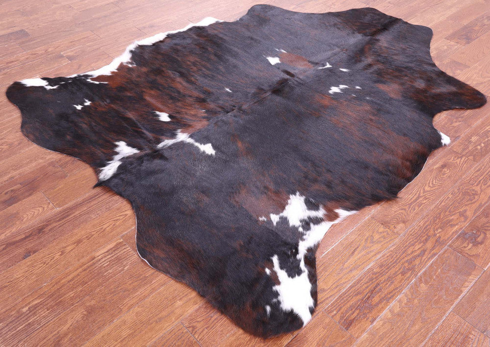7' 1" X 5' 10" Natural Cowhide Rug C1588