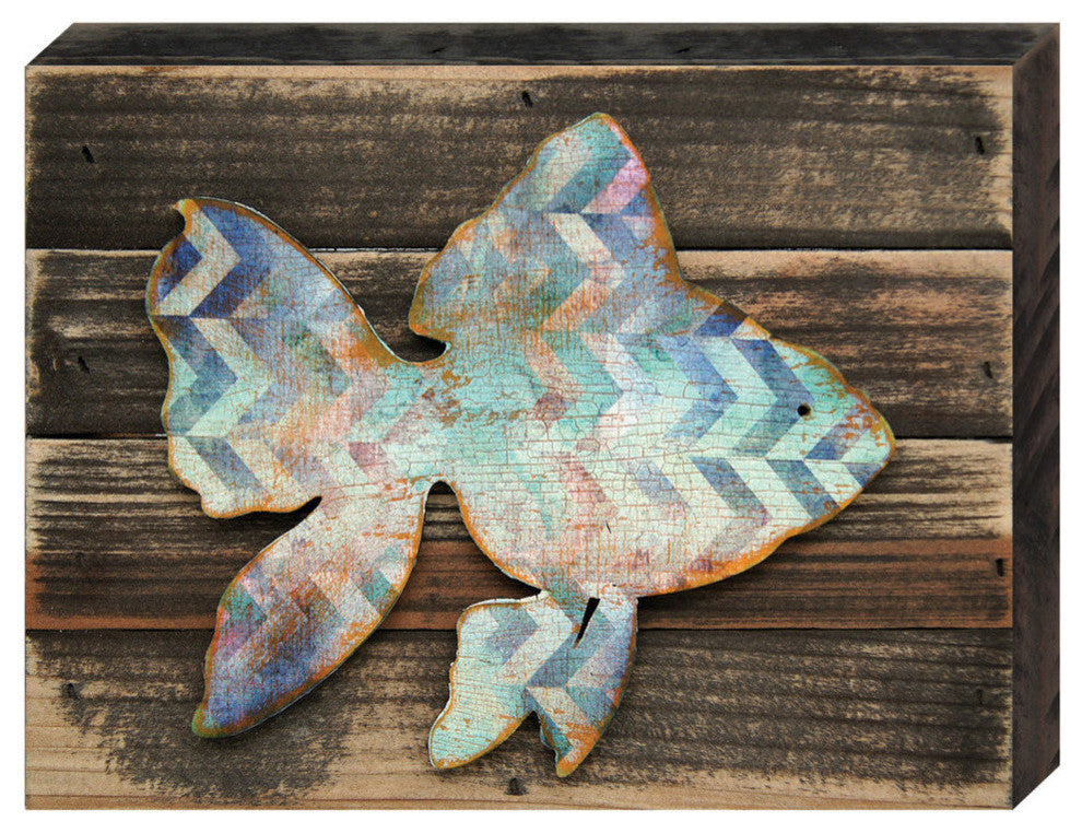 Tropical Coastal Gold Fish Vintage