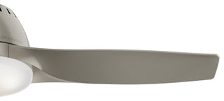 Casablanca 44" Wisp Pewter Ceiling Fan With Light and Remote