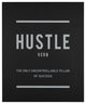 Black and White Hustle Modern Wall Art