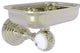 Pacific Grove Wall-Mount Soap Dish Holder with Twist Accents, Polished Nickel