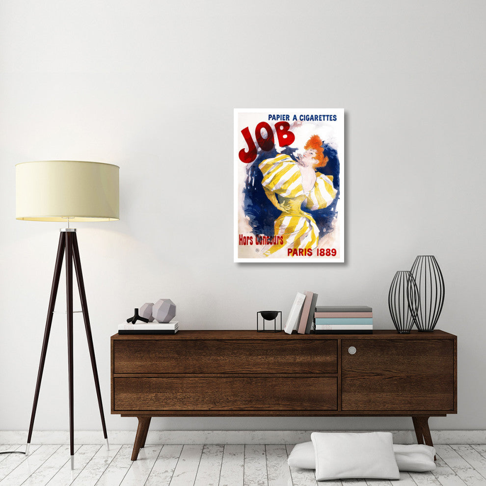 "Job / Papier Ã  Cigarettes" Digital Paper Print by Jules Cheret, 27"x38"