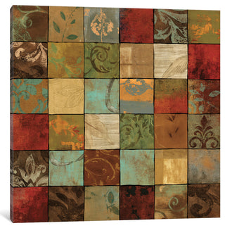 "Treasures II" by Chris Donovan, Canvas Print, 37"x37"