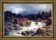 Herman Herzog Norwegian Landscape Framed Premium Canvas Print, 18"x27"