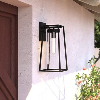 Nash 7.5" Outdoor Wall Light Textured Black