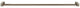 Alno Modern Towel Bar in Satin Nickel