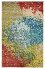 Rug Unique Loom Estrella Blue Rectangular 3' 3 x 5' 3