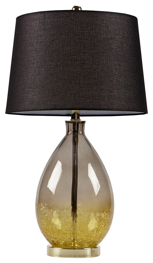 510 Design Cortina Ombre Glass Table Lamp, Set of 2, Gold