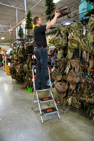 Safety Step, Model 3 step, aluminum stepstool