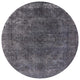 Ahgly Company Indoor Round Mid-Century Modern Area Rugs, 4' Round