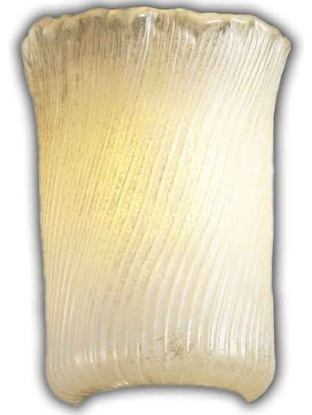 Veneto Luce Era 1-Light Mini-Pendant, Whitewash Shade, Nickel, LED