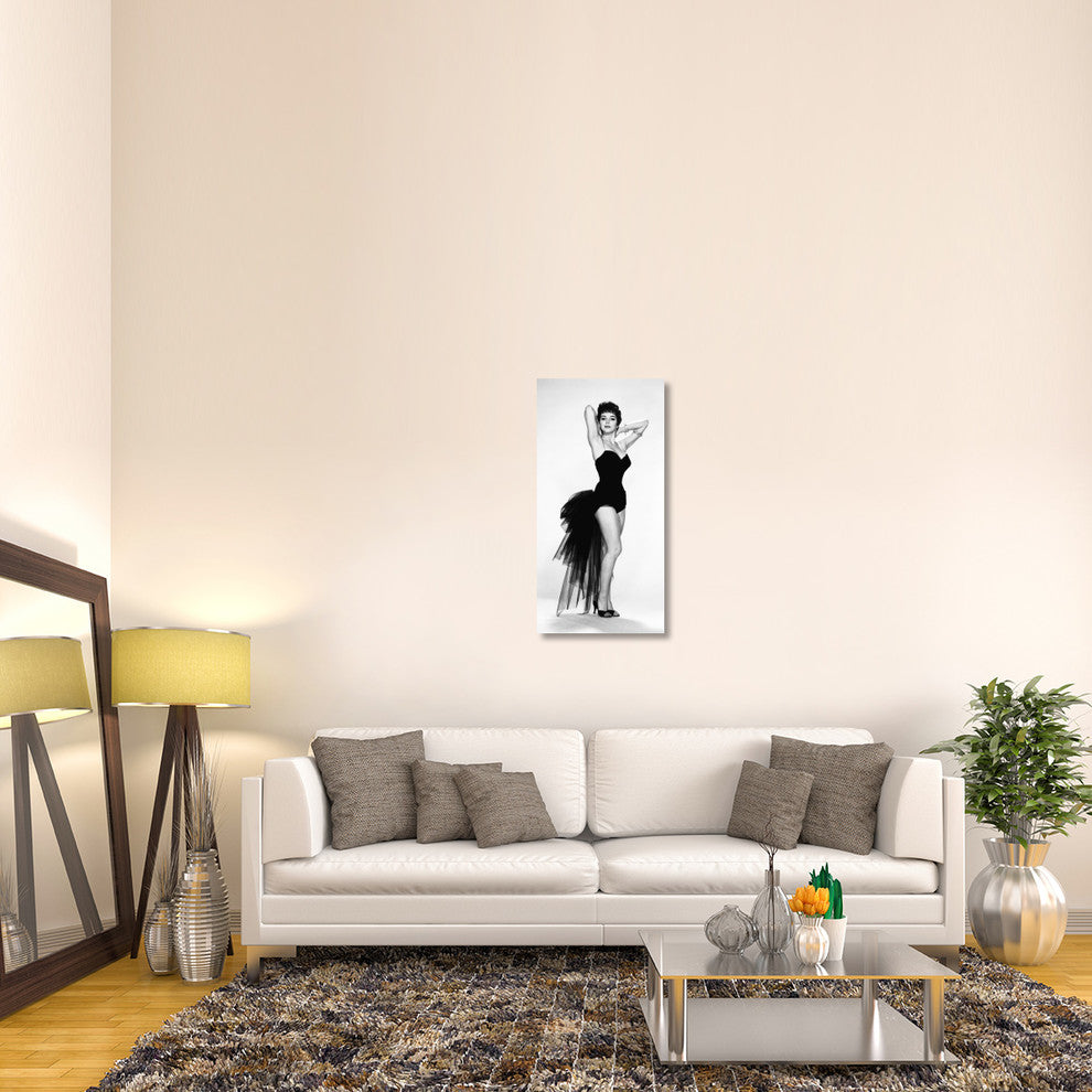"Joan Collins" Stretched Canvas Giclee by Hollywood Photo Archive, 20x40"