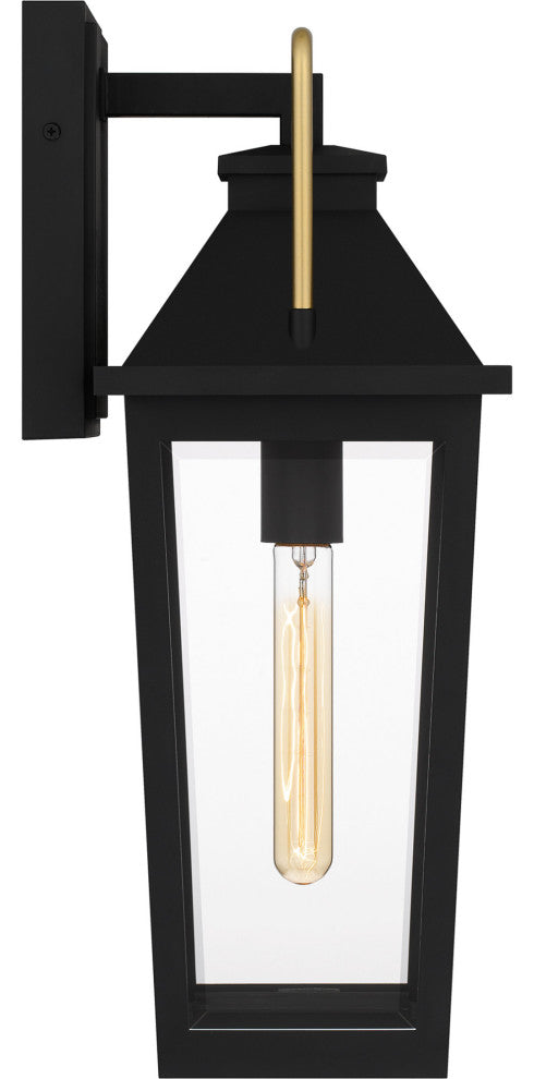 Quoizel BUK8407 Buckley 20" Tall Wall Sconce - Matte Black
