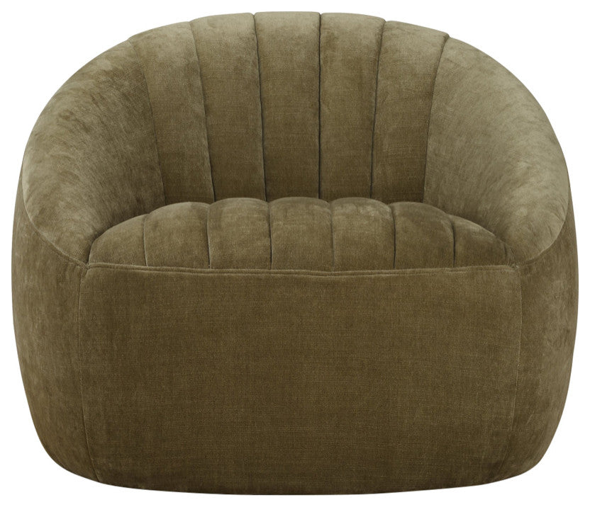 Uttermost Narrows Moss Green Swivel Chair