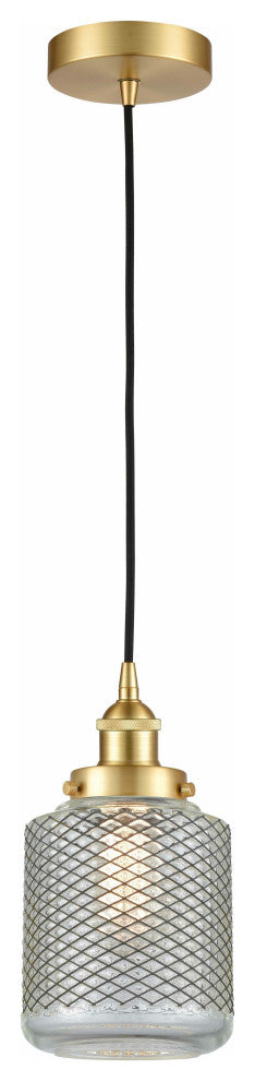Innovations 616-1PH-SG-G262-LED 1-Light Mini Pendant, Satin Gold